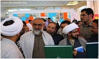 گزارش تصویری از غرفه موسسه علمی فرهنگی دارالحدیث در نمایشگاه کتاب تهران